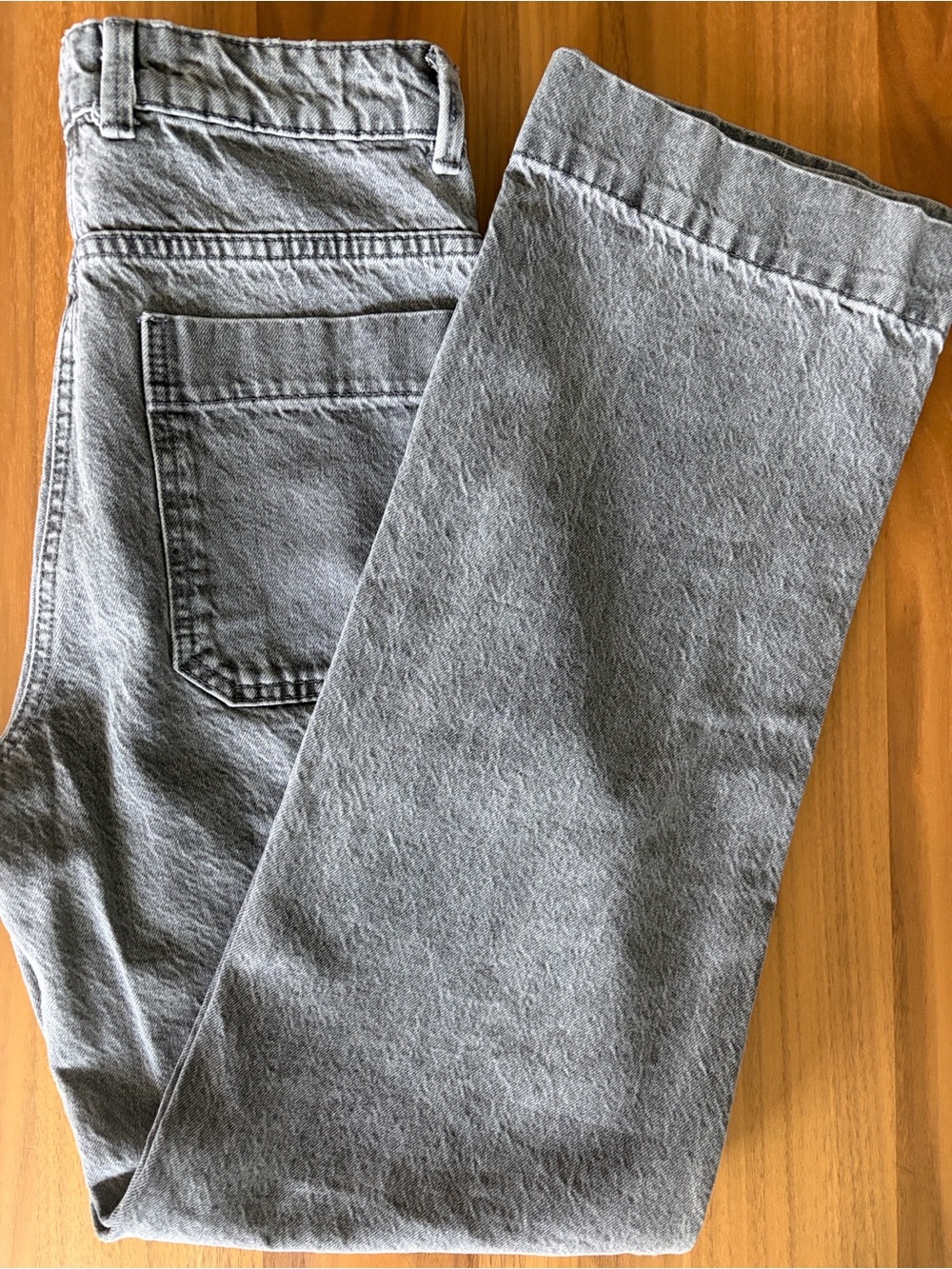 Zara Mid Rise Worker Jeans